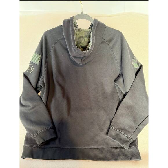 Oklahoma Sooners Size XL- OHT Military Appreciation Hoodie Colosseum Black Mens - Picture 2 of 5